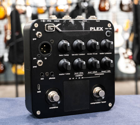 ベース GALLIEN-KRUEGER PLEX Gallien-Krueger PLEX Bass Preamp Pedal | Sweetwater